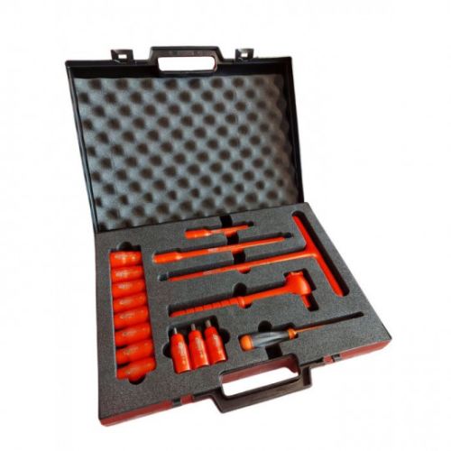 Coffret de douilles et cliquet isolés 1000V 16 pièces KS TOOLS 112.1860 photo du produit Principale L
