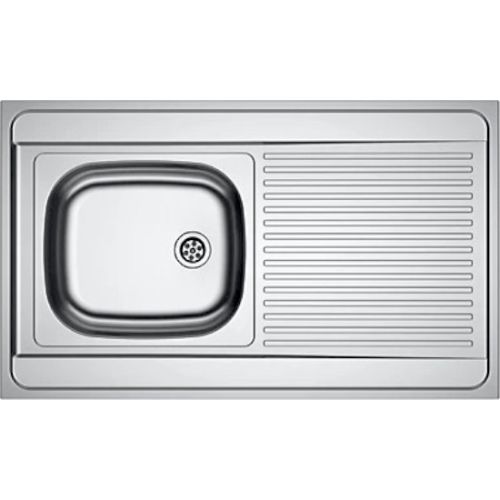 Evier monocuve inox MAN711-1000 avec égouttoir 1000 x 600 cm à poser FRANKE 013939 photo du produit Secondaire 1 L