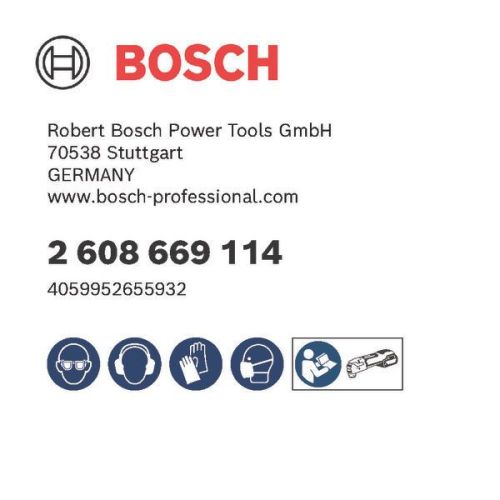 Lame starlock pro bimatière multimatériau 53x40 mm BOSCH 2608669114 photo du produit Secondaire 11 L