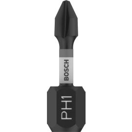 Lot de 2 embouts de vissage Bosch Pro Impact PH1 25 mm - 2608522468 pas cher Principale M