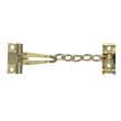 Entrebâilleur de sécurité CHAIN en acier pour porte couleur dorée longueur 120mm - SOCONA - C2 pas cher
