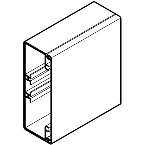 Goulotte de distribution AXIS blanc 110x40mm - OBO BETTERMANN - 6131308 pas cher Secondaire 1 L