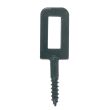 Gâche à visser arrêt à paillette 6x35mm époxy noir - TORBEL - 9202063 pas cher
