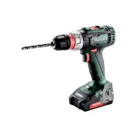 Perceuse-visseuse 18V Metabo BS 18 L QUICK + 2 batteries 2 Ah + chargeur + coffret METABOX 145 - 602320500 photo du produit Principale M