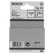 Lot de 1000 agrafes n&deg; 59 12x10,6mm - BOSCH - 2609200242 pas cher