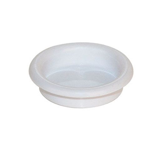 Poignée cuvette ronde diamètre de 30mm plastique finition blanc - CADAP - 863/5S pas cher Principale L