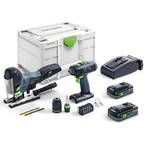 Set de montage 18V T 18+3/PSC 420 I-Set - FESTOOL - 576529 pas cher