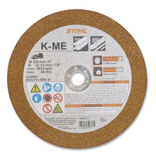 Disque acier K-ME 230 x 2 x 22,23 mm STIHL 0835-012-7000 photo du produit Principale L