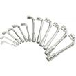Jeu de 12 clés à pipe Sam Outillage débouchées polies 6x12 pans - 93-SDJ12 photo du produit