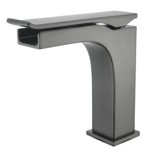 Mitigeur de lavabo Hudor PHASIS gun black - 3 701 394 912 302 photo du produit Secondaire 1 L