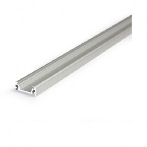 Profilé plat pour bandeaux LED aluminium anodisé 1 m MIIDEX LIGHTING 9830 photo du produit