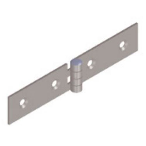 Charnière coulisse de lit noeud roulé 1012 20x80x1,2mm - MONIN - 426870 pas cher