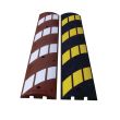 Ralentisseur monobloc noir/jaune 1830x300x55mm - VISO - EASYSPEED55NJ pas cher