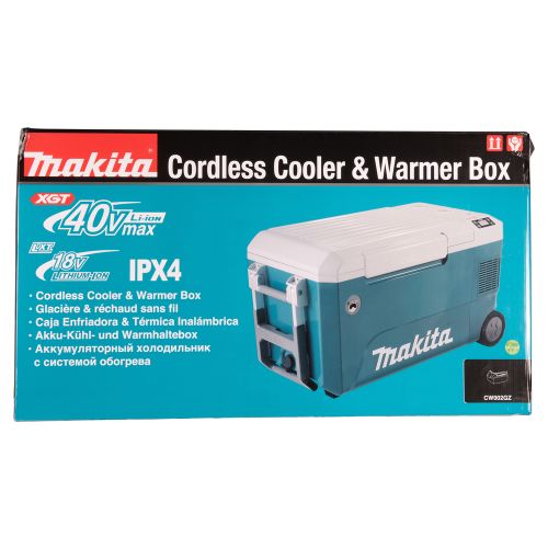Glacière & réchaud 18 V x2 ou 40 V max x2 LXT XGT (sans batterie ni chargeur) MAKITA CW002GZ photo du produit Secondaire 12 L
