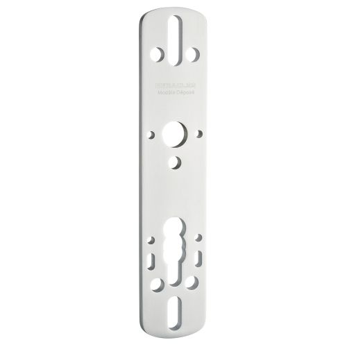 Plaque de rehausse entraxe 70 mm épaisseur 5 mm argent HERACLES D-901RSTD5-F1 photo du produit Secondaire 4 L