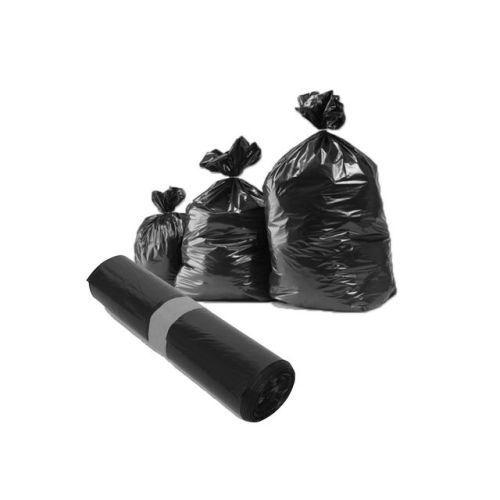 100 sacs poubelle noirs 130 l PEBD standard - TOUSSAC - SAC130150 pas cher