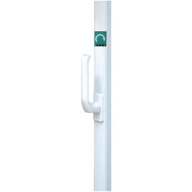 Crémone pompier à poignée rotative L.2,3m blanc - ISEO - 43002300 pas cher Principale M