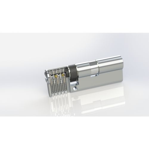 Cylindre européen Y8C HSH sésame 30 x 60 mm A2P* droite 5 clés HERACLES Y8C-100836SD photo du produit Secondaire 4 L