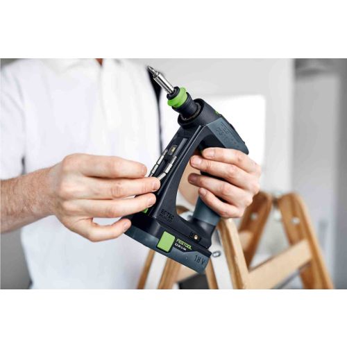 Perceuse-visseuse 18V CXS 18-BASIC-SET (sans batterie ni chargeur) en coffret Systainer 3 - FESTOOL - 577333 pas cher Secondaire 4 L