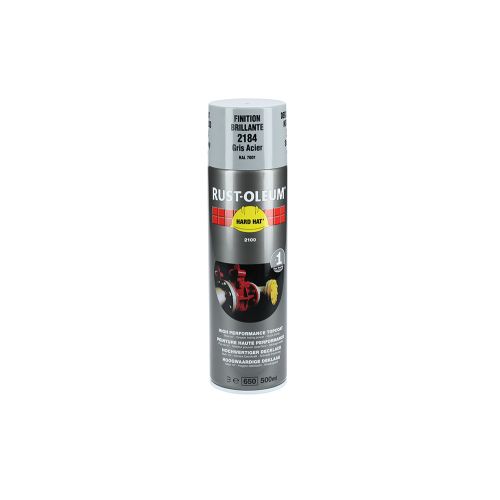Couche de finition Hard Hat Ral-couleurs gris souris RAL 7005 500ml - RUST-OLEUM - 2186 pas cher Secondaire 2 L