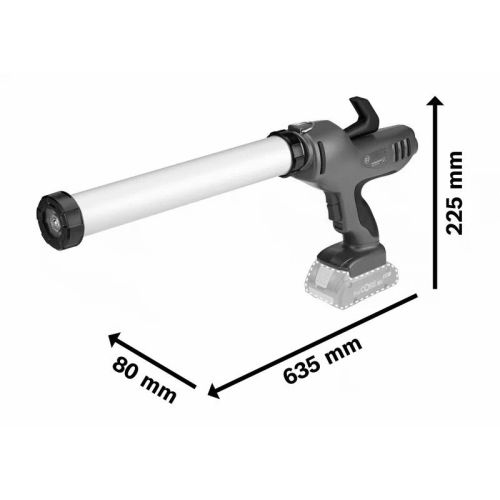 Pistolet à mastic 18V GCG 18V-600 en boîte carton tube aluminium - BOSCH - 06019C4001 pas cher Secondaire 1 L