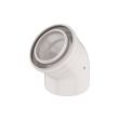 Coude 45° ROLUX condensation D110/160 PPTL/alu - UBBINK - 330170 pas cher