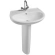 Lavabo percé céramique blanc 54CM BRIVE - JACOB DELAFON - E1282F-00 pas cher