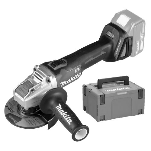 Meuleuse d'angle LXT 18V X-LOCK D 125 mm + coffret MAKPAC (sans batterie ni chargeur) - MAKITA - DGA521ZX1 pas cher