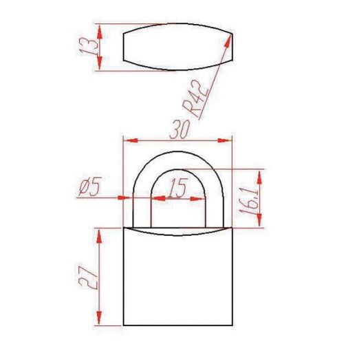 Cadenas inox ONIX 040 - HERACLES - CAD-O40 pas cher Secondaire 2 L