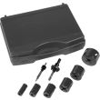 Coffret de 5 scies trépans avec accessoires - SAM OUTILLAGE - 705-C-8 pas cher