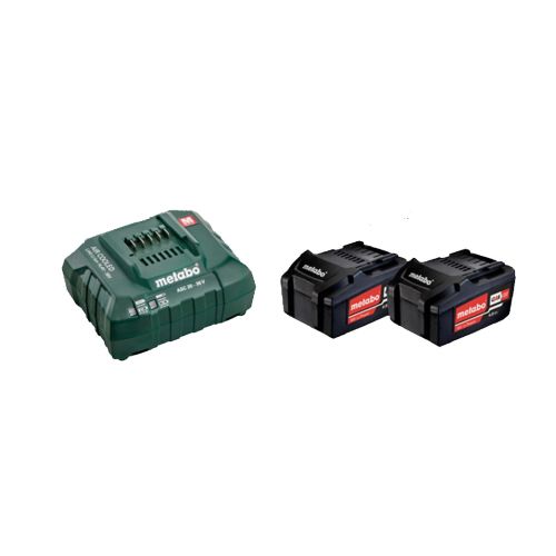 Meuleuse droite sans-fil Metabo GA 18 LTX 18 V + 2 batteries 4 Ah + chargeur +  coffret METABOX photo du produit Secondaire 2 L