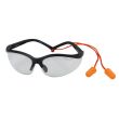 Lunette de protection - transparente avec bouchons d'oreille KS TOOLS 310.0176 photo du produit Secondaire 1 S