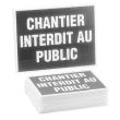 Panneau de chantier &eacute;co &lsquo;&rsquo;chantier interdit au public&rsquo;&rsquo; - NOVAP - 4306148 UNITE pas cher