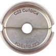 Mâchoires C de forme ovale pour le cuivre 10 mm² MILWAUKEE 4932464863 photo du produit