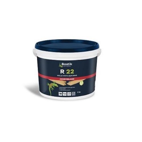 Colle vinylique R22 prise lente seau de 5kg - BOSTIK - 30604649 pas cher