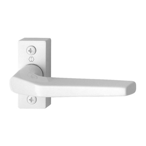Béquille double Modèle 117 GF 22 50/59 C8 finition blanc 9010 - HOPPE - 509966 pas cher
