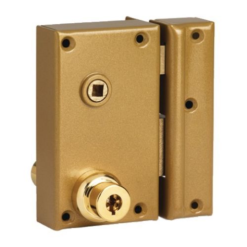 Serrure en applique vertical fouillot cylindre de 45 mm 5 ailettes droite POLLUX 212510 photo du produit Principale L