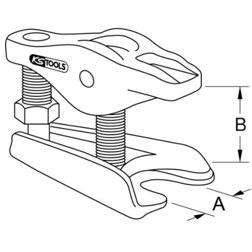 Arrache rotule universel 18-22 mm KS TOOLS 670.0111 photo du produit Secondaire 1 L
