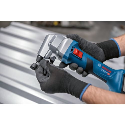 Grignoteuse 18 V GNA 18V-16 E + 2 batteries Procore 4 Ah + Chargeur en coffret L-BOXX BOSCH 0601529601 photo du produit Secondaire 8 L