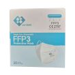 Boîte de 20 masques respiratoires pliables jetables FFP3 sans valve BFE > 99 % MASQUES14 photo du produit Secondaire 2 S