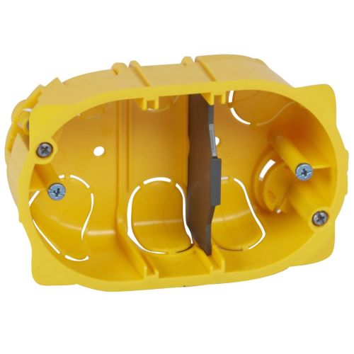 Bo&icirc;te multiposte BATIBOX cloisons s&egrave;ches pour Mosaic 3 modules LEGRAND 080049 photo du produit