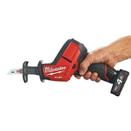 Scie sabre M12 12 V FUEL CHZ-602X Hackzall™ + 2 batteries 6,0 Ah + chargeur 12 V + coffret HD-BOX MILWAUKEE 4933451511 photo du produit Secondaire 4 L