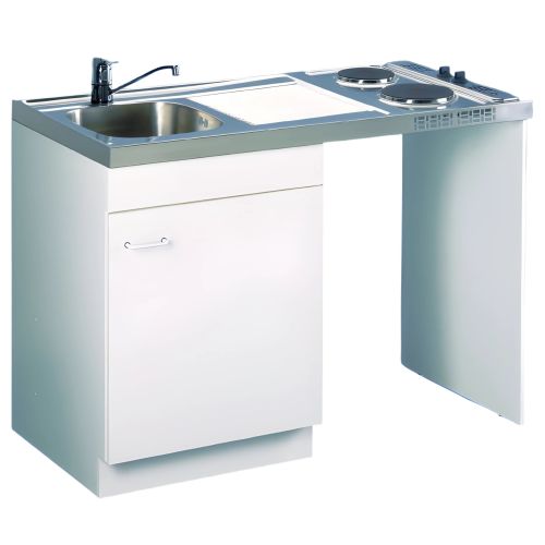 Meuble sous évier lave vaisselle 120 avec jambage AQUARINE 200154 photo du produit Principale L
