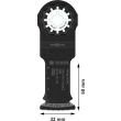 Lame starlock pro bimatière bois et métal 32x50 mm BOSCH 2608669066 photo du produit Secondaire 1 S