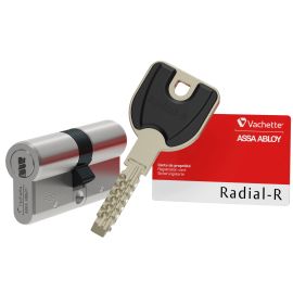 Cylindre profil européen RADIAL-R A2P*** débrayable 32 x 32 mm 4 clés VACHETTE 29197000 photo du produit Principale M