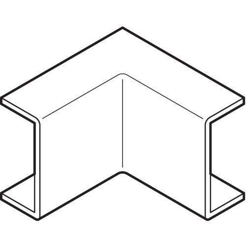 Angle intérieur AX 22 x 10 mm blanc pour moulure Axis mini OBO BETTERMANN 6133985 photo du produit Secondaire 1 L