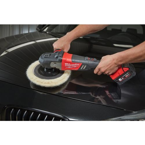 Polisseuse rotative 18 V FUEL M18 FAP180-502X 180 mm + 2 batteries 5,0 Ah + chargeur + coffret HD BOX MILWAUKEE 4933451550 photo du produit Secondaire 10 L