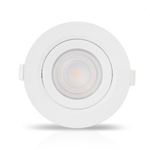 Spot LED SMD CARAT orientable 18 W blanc 3000 K MIIDEX LIGHTING 763622 photo du produit