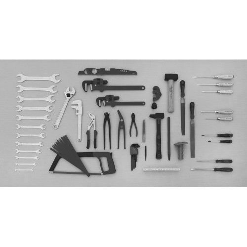 Composition de 59 outils pour le plombier - SAM OUTILLAGE - CP-59 pas cher Principale L