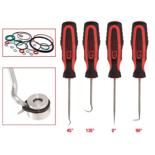Jeu de 4 crochets manche bi-composants KS TOOLS 550.1045 photo du produit Secondaire 1 L
